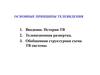 Основные принципы телевидения