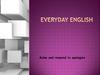Everyday english