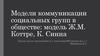 Модели коммуникации социальных групп в обществе