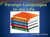 Learning a foreign language