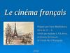 Le cinéma français - Французское кино
