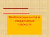 Комплексные числа и координатная плоскость