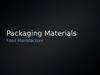 Packaging Materials