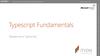 Информационный видеосервис для разработчиков программного обеспечения Typescript Fundamentals