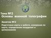 Основы военной топографии. Подготовка карты к работе, измерения по карте, определение координат. (Тема 2.2)