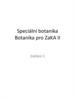 Speciální botanika