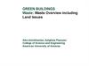 Green buildings waste: waste overview including land issues