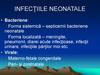 Infecţiile neonatale