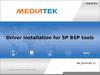 Driver installation for SP BSP tools