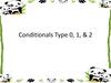 Conditionals Type