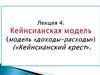 Кейнсианская теория совокупного спроса. Функция потребления. Кейнсианский крест