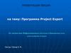 Программа Project Expert