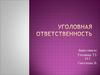 Уголовная ответственность граждан