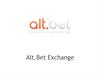 Alt.Bet Exchange