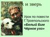 Урок по повести Г.Троепольского «Белый Бим Чёрное ухо»