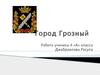 Город Грозный