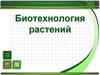 Биотехнология растений
