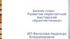 Бизнес-план: Развитие переплетной мастерской «Архитектоника»