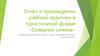 Отчет о прохождении учебной практики в туристичекой фирме «Северное сияние»