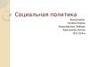 Социальная политика