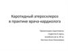 Каротидный атеросклероз в практике врача-кардиолога