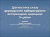 Діагностика сказу державними лабораторіями ветеринарної медицини України