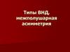 Типы высшей нервной деятельности, межполушарная асимметрия