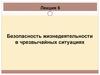 Безопасность жизнедеятельности в чрезвычайных ситуациях