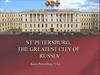St’Petersburg, the greatest city of Russia