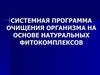 Системная программа очищения организма на основе натуральных фитокомплексов. Арт Лайф