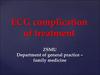 ECG complication of treatment