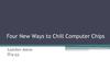 Four new ways to chill computer chips