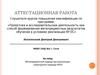 Аттестационная работа. Метапредметный подход при реализации структурного подхода ФГОС