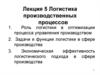 Производственная логистика