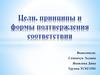 Цели, принципы и формы подтверждения соответствия продукции документам по стандартизации или условиям договоров