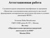 Аттестационная работа. Образовательная программа внеурочной деятельности по ИЗО