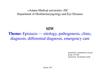 Epistaxis. Etiology, pathogenesis, clinic, diagnosis, differential diagnosis, emergency care