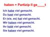 Haben + Part II