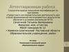 Аттестационная работа. Реализация в начальной школе образовательного модуля