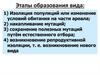 Этапы образования вида