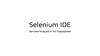 Selenium IDE автоматизация и тестирование
