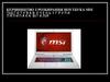 Керівництво з розбирання ноутбука msi