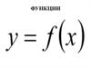Функции. Способы задания функции