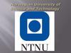 Norwegian University of Science and Technology