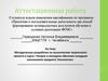 Аттестационная работа. Теория и методика обучения младших школьников предмету Технология