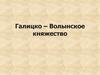 Галицко – Волынское княжество