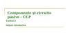 Componente şi circuite pasive - CCP