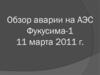 Обзор аварии на АЭС Фукусима-1 11 марта 2011 г