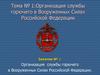Организация службы горючего в Вооруженных Силах Российской Федерации. (Тема 1.1)