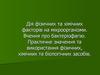 Дія фізичних та хімічних факторів на мікроорганізми. Бактеріофагія. Використання фізичних, хімічних та біологічних засобів